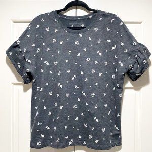 Floral Gray Sonoma Top